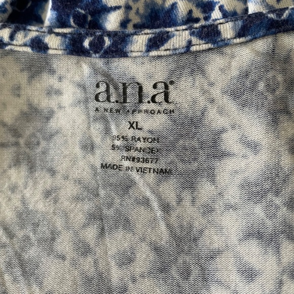 ana - white and blue sundress - XL - Picture 4 of 4